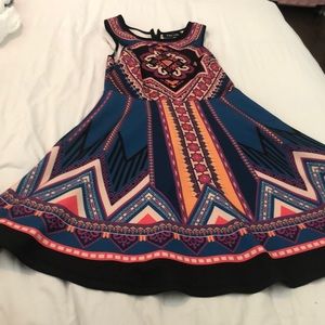 Fab’rik size small. Multi color dress